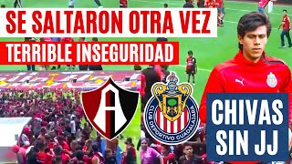 🚨 CLÁSICO TAPATIO: ATLAS, SE SALTARON OTRA VEZ. CHIVAS CON CHICHARITO