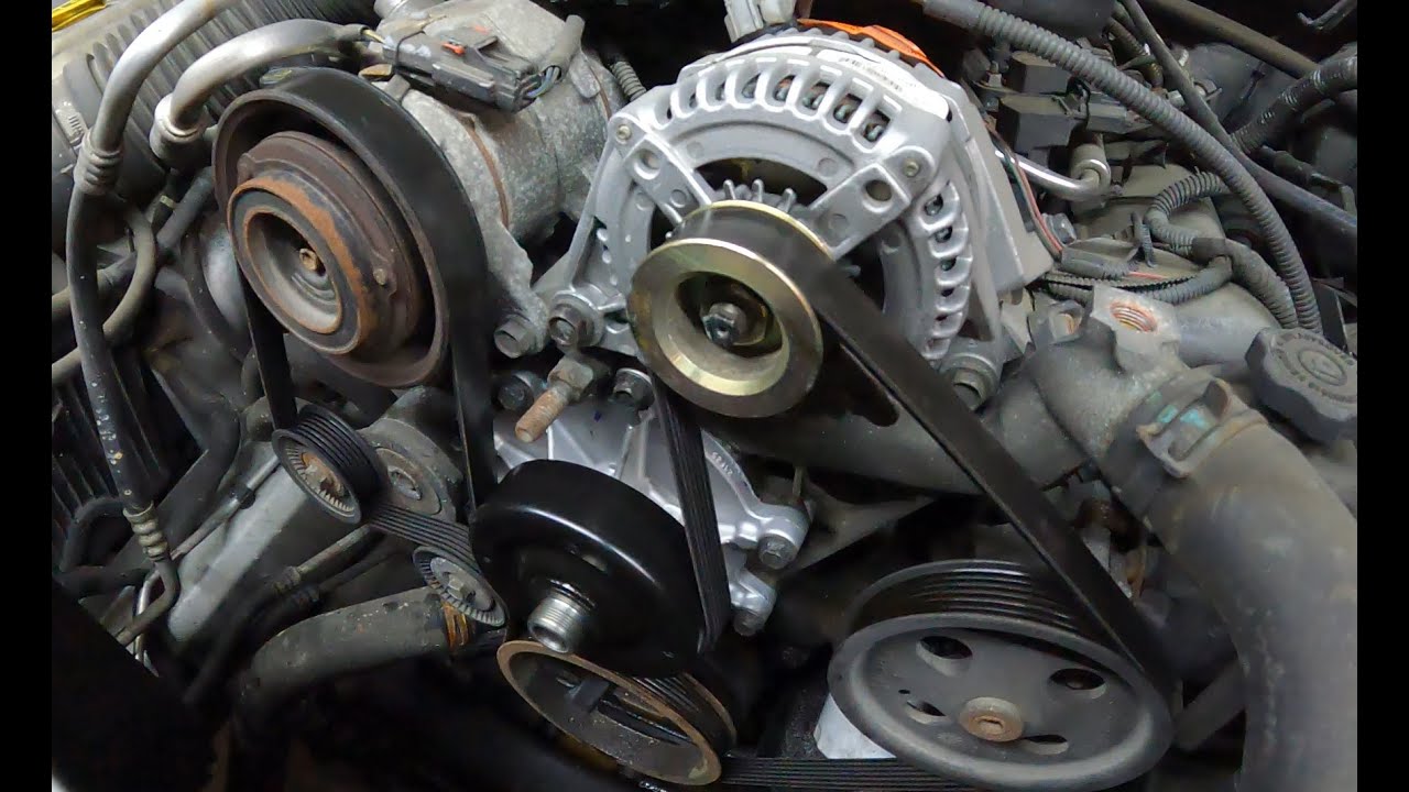 Jeep Grand Cherokee Water Pump Replacement - YouTube