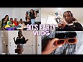 VLOG | 90'S PARTY WITH COLLEGE FRIENDS!!! (WE GOT TOO LIT)