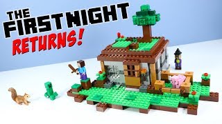 LEGO Minecraft First Night Set Speed Build 2014 Time Machine YouTube