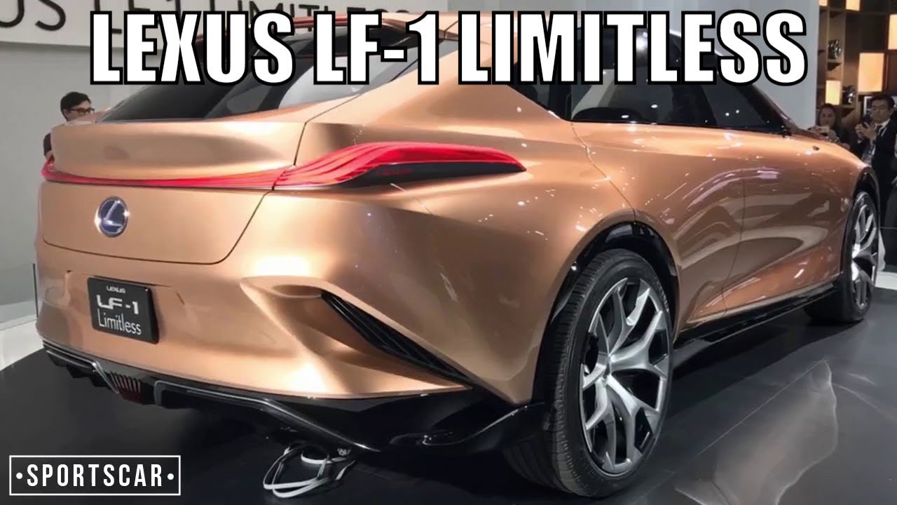 lexus lf-1 limitless crossover concept revealed - youtube