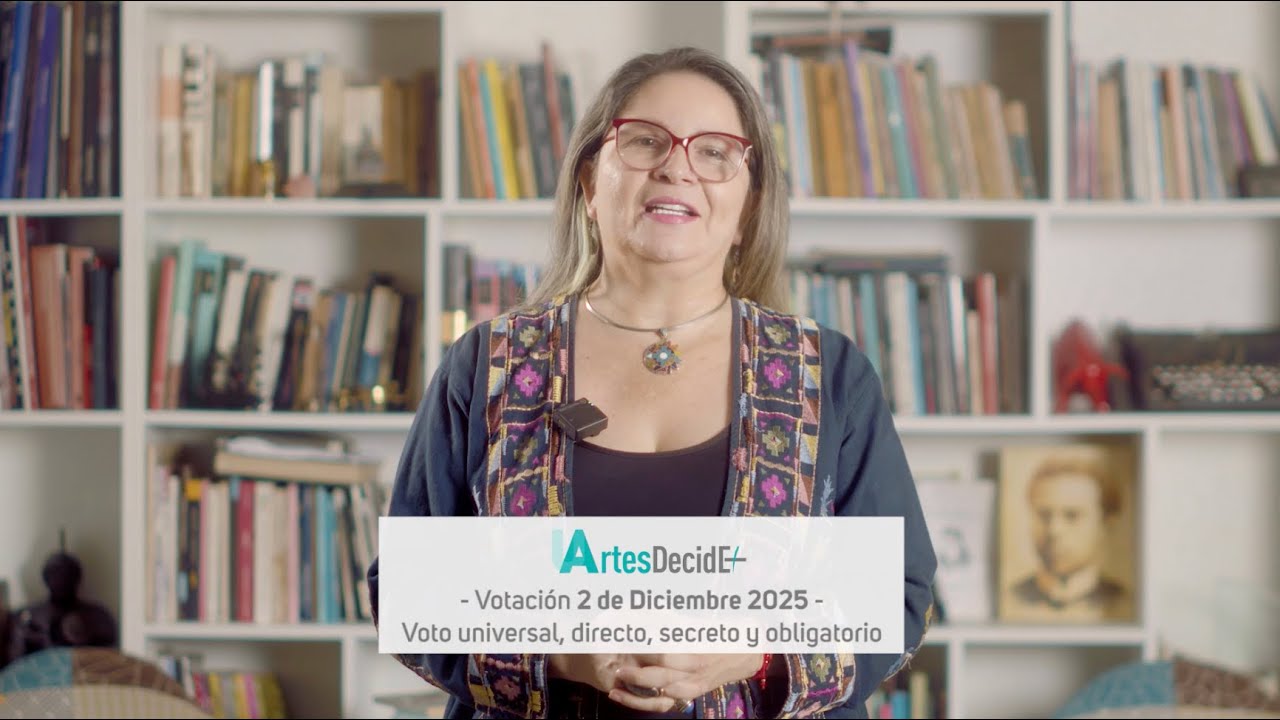 UArtes Decide 2025 · Siomara España · Presidenta Tribunal Electoral UArtes