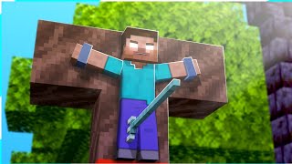 Steve Becomes [ HEROBRINE ] to defeat Entity | Prisma 3D Minecraft animation screenshot 2