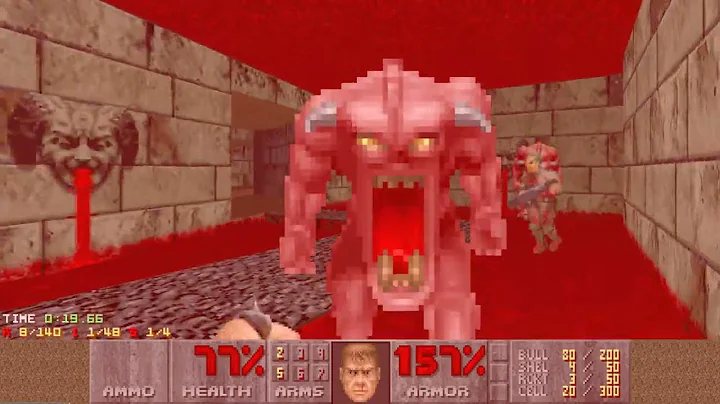 Ultimate Doom Speedrun - E3M4 UV-Max in 3:11.80