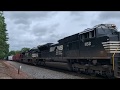NS 154 Mixed Freight conquering the Cowpens hill with a quartet of ACe's