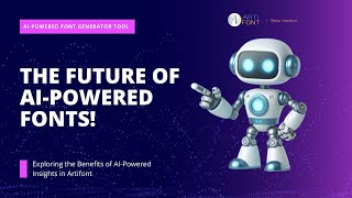 The Ultimate AI Font Generator - Artifont in Action