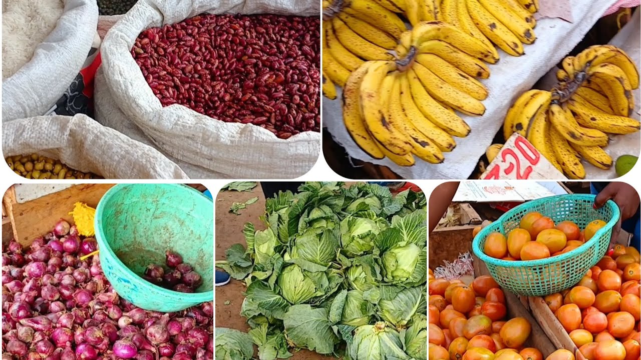 AFRICAN MARKET DAY IN NAIROBI KENYA//GROCERY AND CEREALS SHOPPING. YouTube