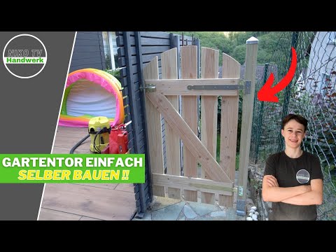 Video: Was ist das beste Holz für ein Gartentor?