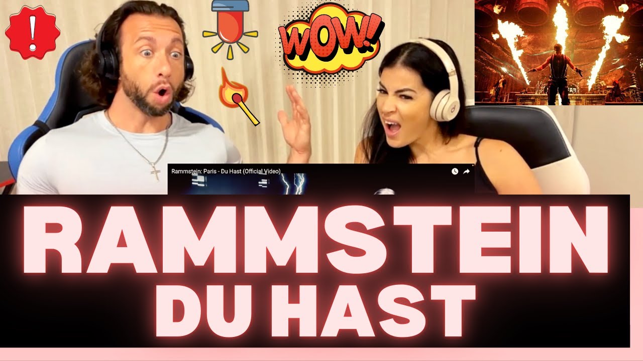 First Time Hearing Rammstein - Paris Du Hast Reaction Video - WOW! SHOOTING FIRE & BRINGING CHILLS!