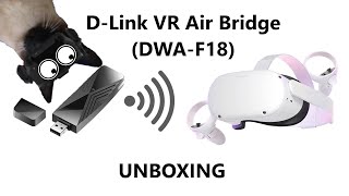 D-LINK VR Air Bridge (DWA-F18) for Oculus/Meta Quest 2   ...Must see!!!..... UNBOXING