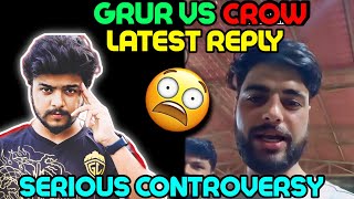 GURU VS CROW LATEST REPLY 🤯 || SERIOUS CONTROVERSY 😡 || #godlike #jonathan