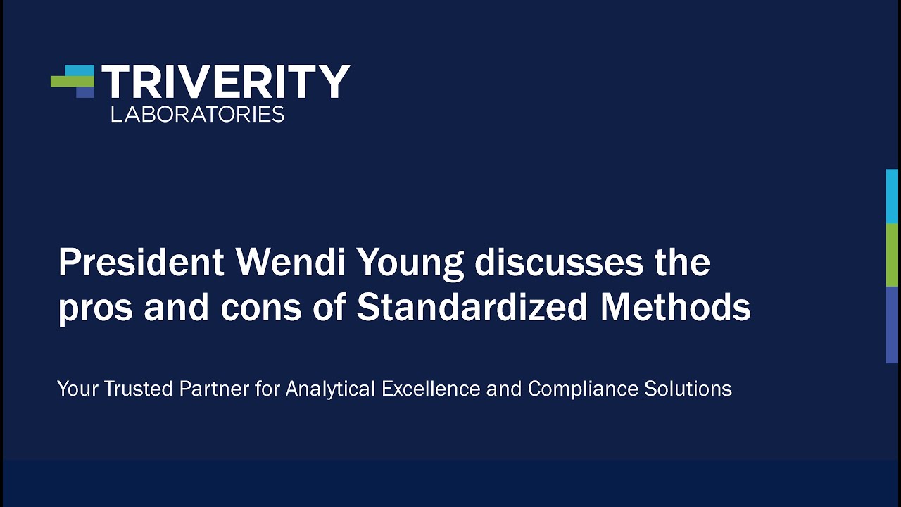 Wendi Young discusses the pros and cons of Standardized Methods