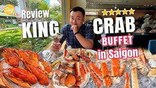 Review Buffet CUA HOÀNG ĐẾ 5 SAO, Tôm Hùm, Cua, Ghẹ Không Giới Hạn Tại KS InterContinental Saigon