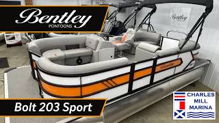 2026 Bentley Bolt 203 Sport at Charles Mill Marina