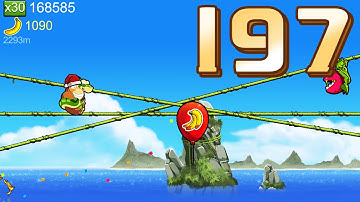✅ Banana Kong 1 / Gameplay Walkthrough / Part 197