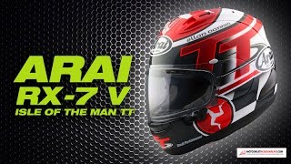 Arai Rx-7 V Isle Of Man Tt Limited Edition Kask Hakkında Motosikletaksesuarlari.com Da