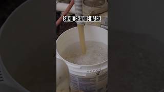 This Is How Pool Pros Change Sand in 15 Minutes