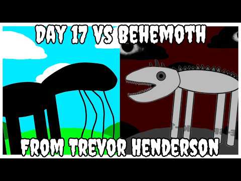 My Sprunki OC Day 17 The Wandering Faith VS Behemoth From Trevor Henderson