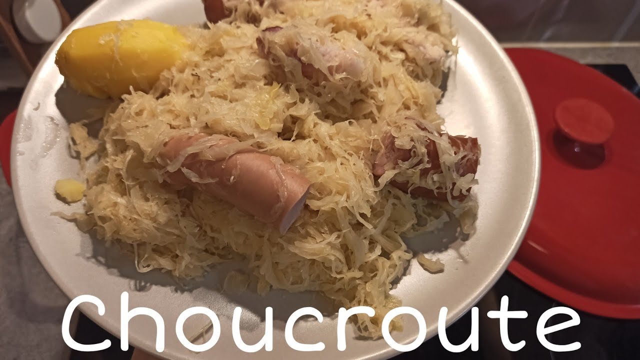 Recette - La meilleure façon de faire une choucroute garnie en vidéo 