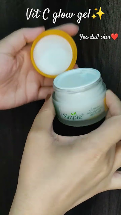 simple vit c glow gel✨ #trending #skincare #viral #beauty #makeup #phonk #shorts #glowyskin #love