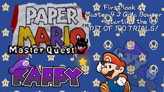 Paper Mario Master Quest Playthrough (New Patch Notes, Giga Bowser, Master 4, & starting the Pit)