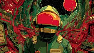 Daft Punk Inspired Crimson Static Bloom IV 🚀🪐 | Synthwave, Chillwave, Nu Disco, Electronic
