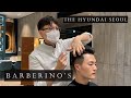 Asmr        the traditional italian classic barber shop i met in korea  part1