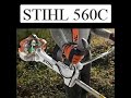 Stihl 560 C débroussailleuse revue complète 560 C