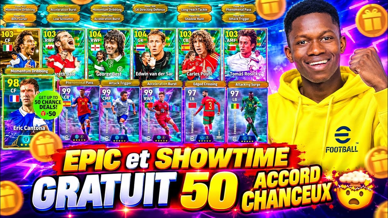 😱 ERIC CANTONA GRATUIT + TOUTES LES NOUVEAUTÉS DE CE JEUDI 🤯🔥 | eFootball 27