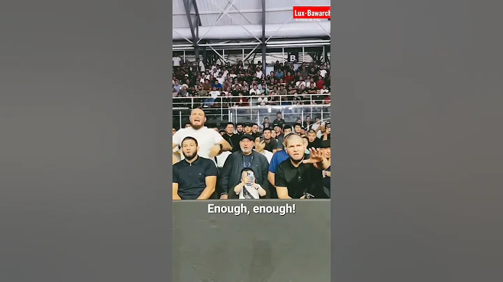 Hasbulla is cool then Khabib #shorts #Hasbulla #Ufc #mma