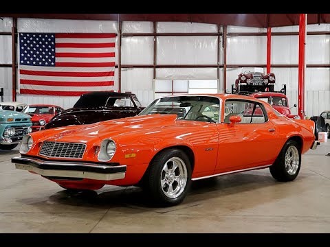 1976 Chevy Camaro Orange Youtube