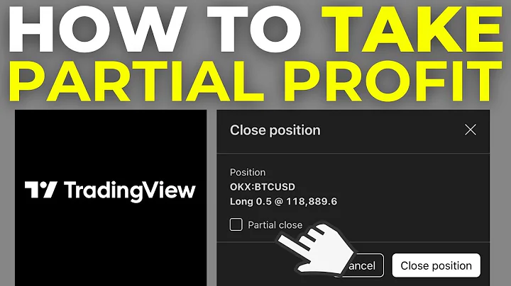 How To Take Partial Profit On Tradingview (2025)