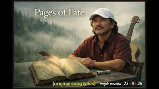 Pages Of Fate.... When two paths meet, carl jung, and julia cameron (morning pages) 