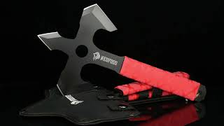 NedFoss Ares throwing axe,  Elevate your wilderness adventures with precision-crafted throwing axes