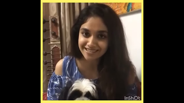 #Keerthisuresh saying birthday wishes to special person #tamilvoice