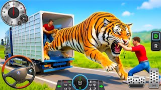 Animal Cargo Truck Driving 3D - Wild Tiger Transport Mission Gone Crazy 🐅🔥 (Android Gameplay) screenshot 3