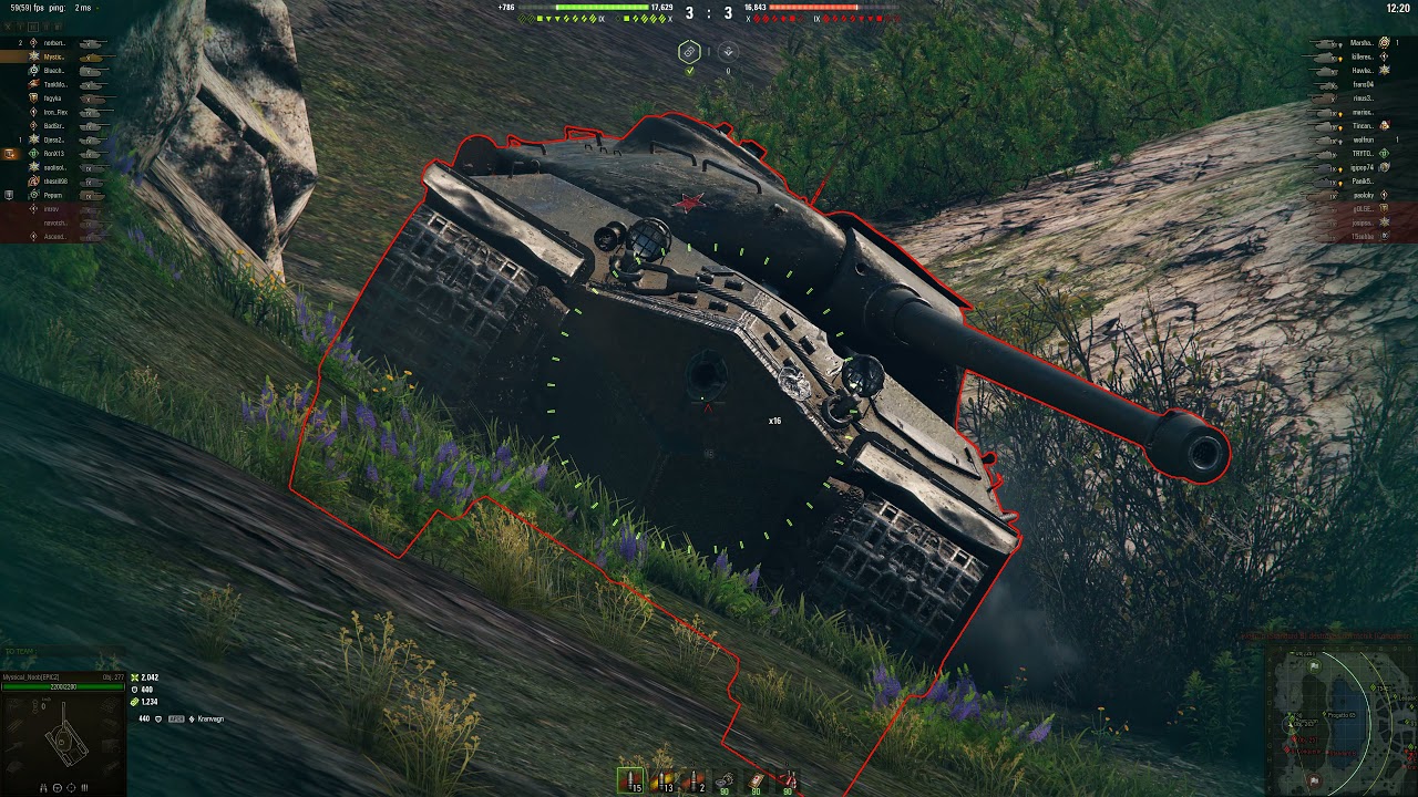 Epic 6k Damage In Object 277|| World Of Tanks