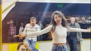 The famous Turkish Ice cream Guy Dance on انت قلبی