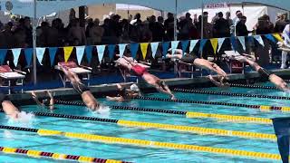 Enzo 100y Butterfly - 2024 CIF State Champs Prelims - 5/10/24