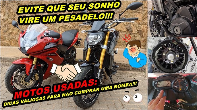 5 Dicas pra comprar sua primeira moto usada.