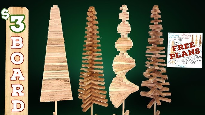one-board-spiral-tree-christmas-build-woodworking-project-youtube for Free Printable 2x4 Christmas Tree Plans ONE Board Spiral Tree. Christmas Build | Woodworking Project - YouTube for Free Printable 2x4 Christmas Tree Plans