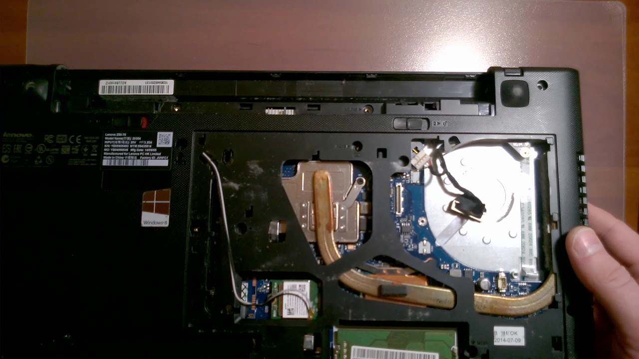  Update Как разобрать Ноутбук Lenovo Z50-70(Lenovo Z50-70 disassembly. How to replace HDD, RAM)