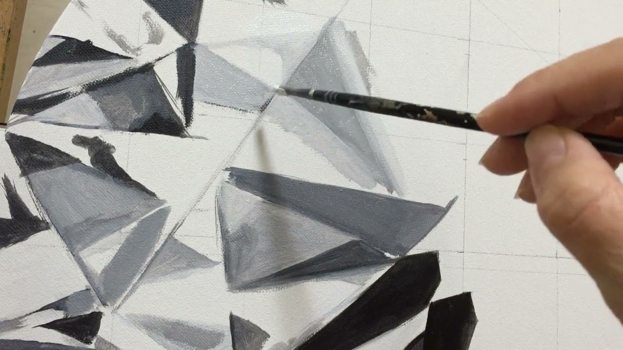 ダイヤモンド描いていく過程〜 - YouTube
