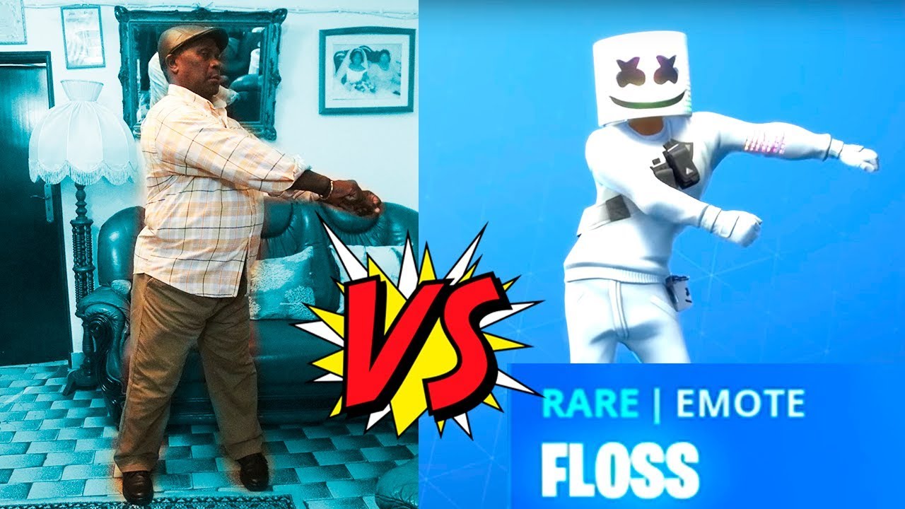 MEU PAI DANÇANDO AS DANÇAS DO FORTNITE !