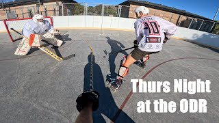 Outdoor Roller Hockey Sesh