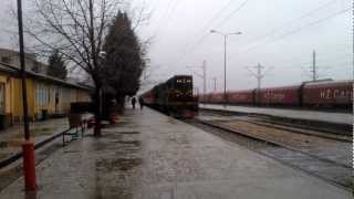 661 234 leaving Veles working the 1430 Skopje - Bitola 25/2/13