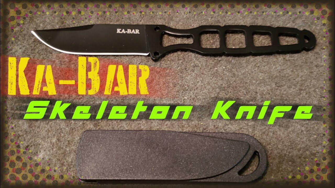 KaBar Skeleton, neck knife. Does inexpensive = cheap? YouTube