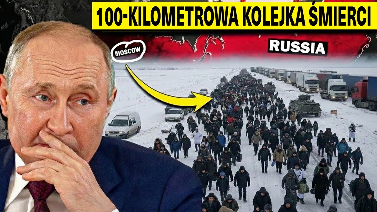 Coś NISZCZY rosyjskie ciężarówki w wielkich miastach... i to NIE Ukraina