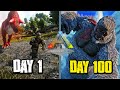 SURVIVING 100 DAYS ARK SURVIVAL EVOLVED (EPISODE 7) DAY 60 TO 80