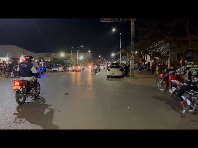 Caminhada noturna pela Centralidade do Sequele - Angola 🇦🇴 